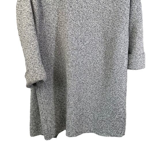 H&M Women's Open Front Knit Longline Cardigan Sweater Gray XS Comfy Cozy Neutral - Picture 6 of 8